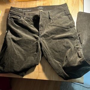 Skinny stretch corduroys